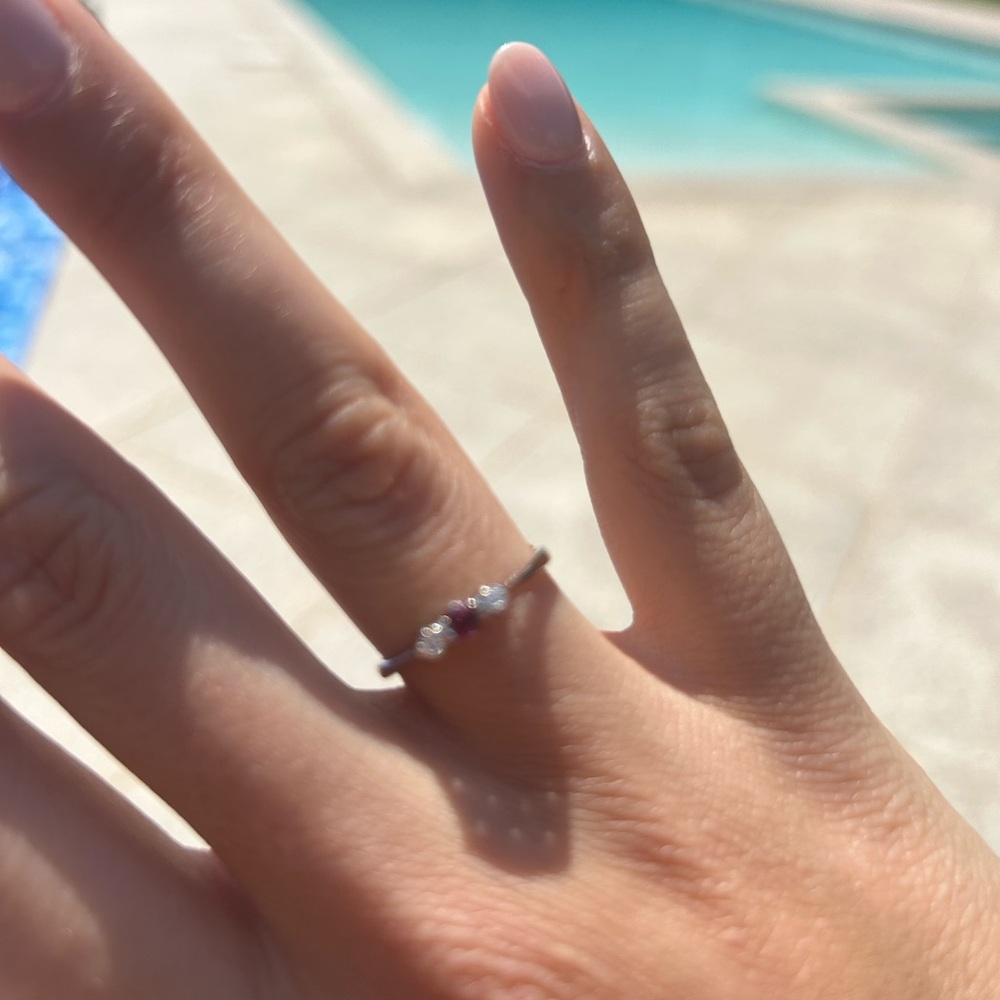 Ruby & Diamond Ring - Picture 4 of 5